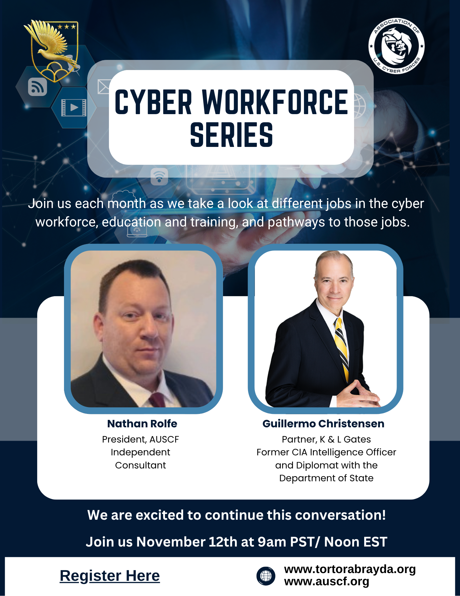 November 2025 Cyber Workforce Series Flyer (png)
